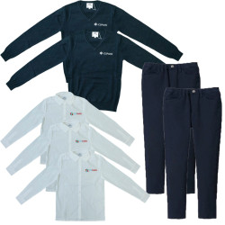 STANDARD PACK - 2 SWEATERS & 2 CARGO PANTS - BOY FIT