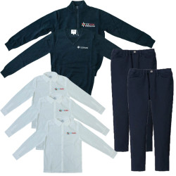 PACK STANDARD - PULL & CARDIGAN & 2 PANTALONS CARGO - COUPE GARÇON