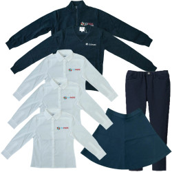 PACK STANDARD - PULL & CARDIGAN & 1 JUPE & 1 PANTALON CARGO - COUPE FILLE